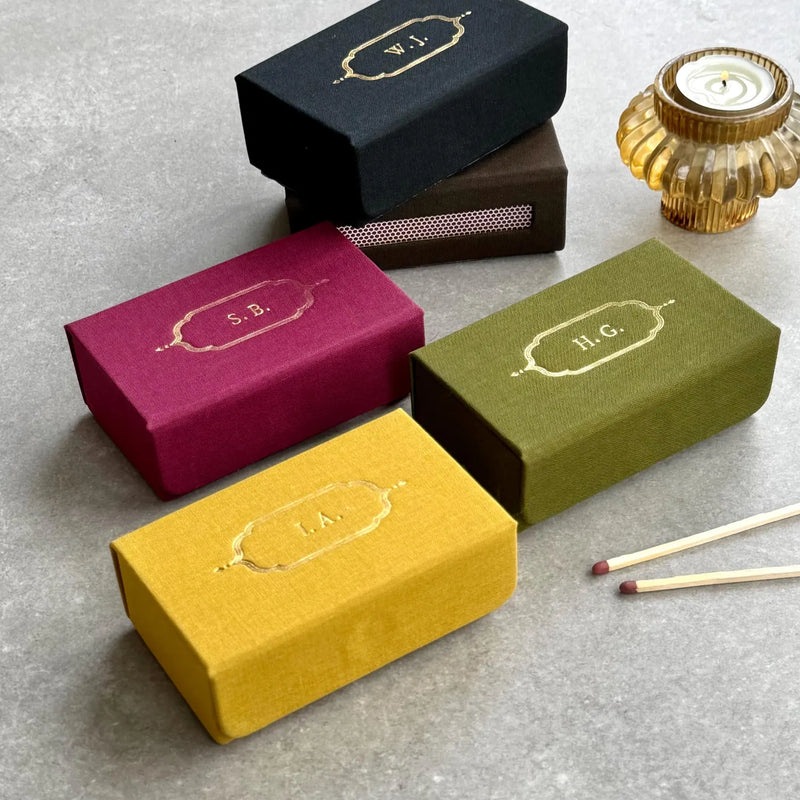 Personalised Handmade Matchbox - Custom Client Appreciation Gift