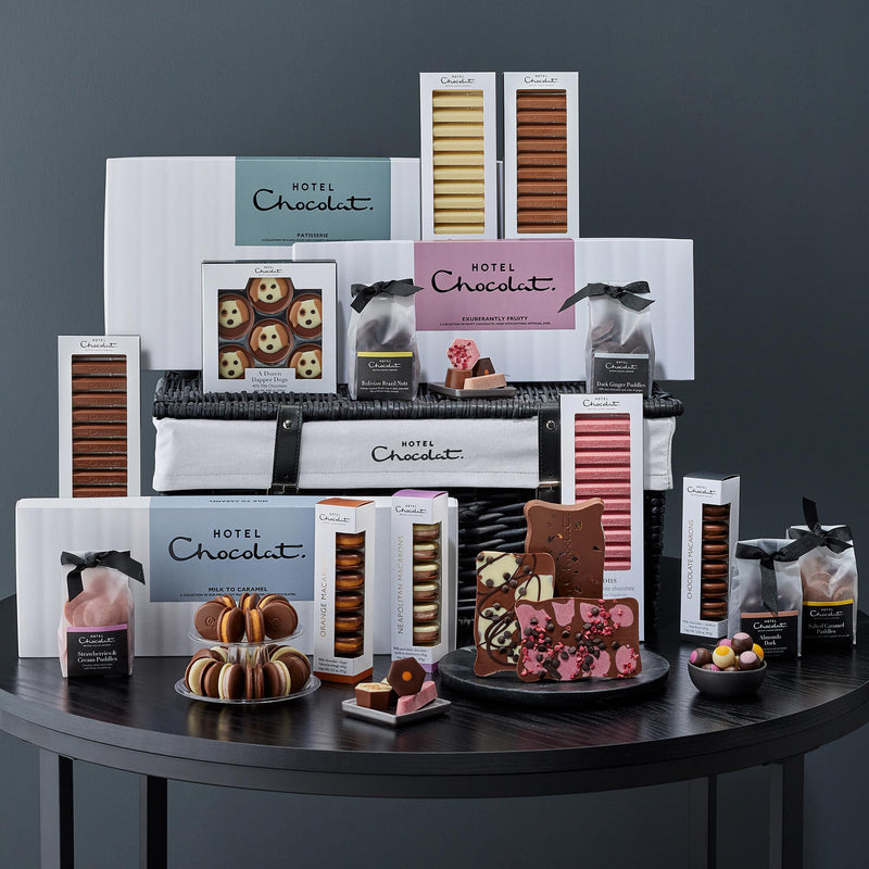 Hotel Chocolat The Chocolate Adventurer's Hamper | 19 Items | Alcohol-Free