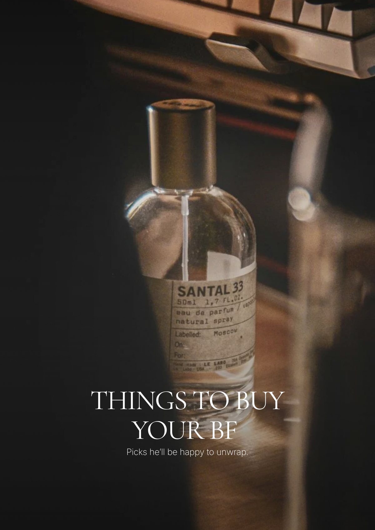 Things to buy your bf - luxury boyfriend gifts including leather wallet, grooming set and designer candles