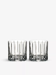 Riedel Bar Rocks Crystal Glass Tumblers (Set of 2)