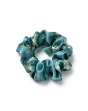Duck & Dry Silk Scrunchie – Teal