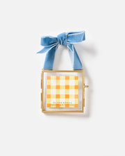Oliver Bonas Gold & Glass Mini Bow Hanging Photo Frame