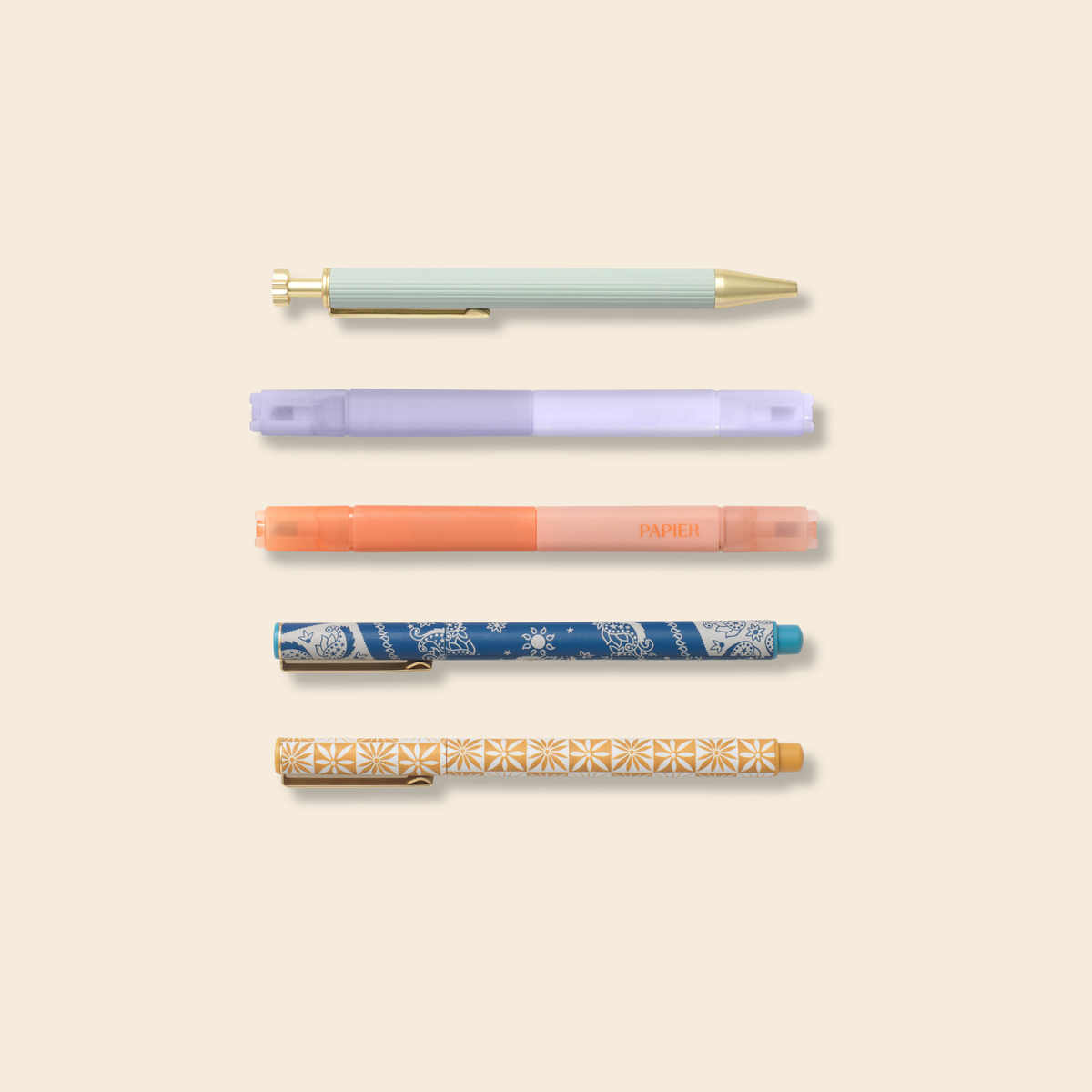Papier Solstice Pen Set