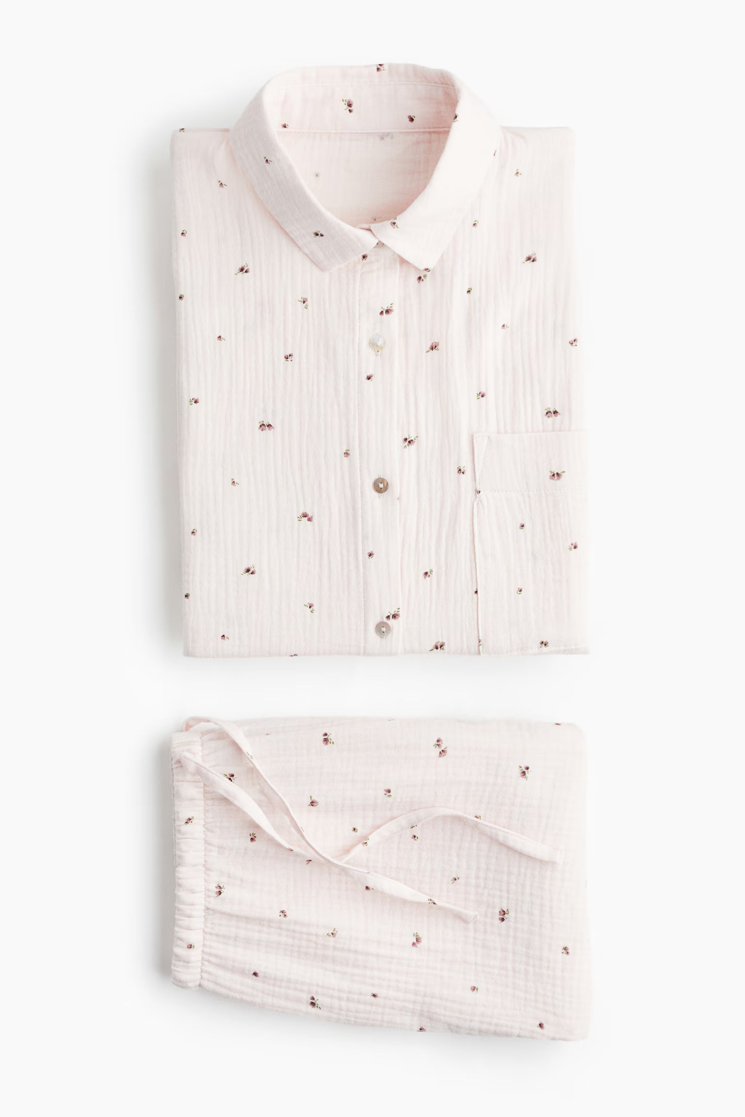 H&M Pyjama Shirt and Shorts