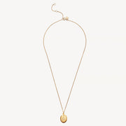Oval Pearl Locket Necklace