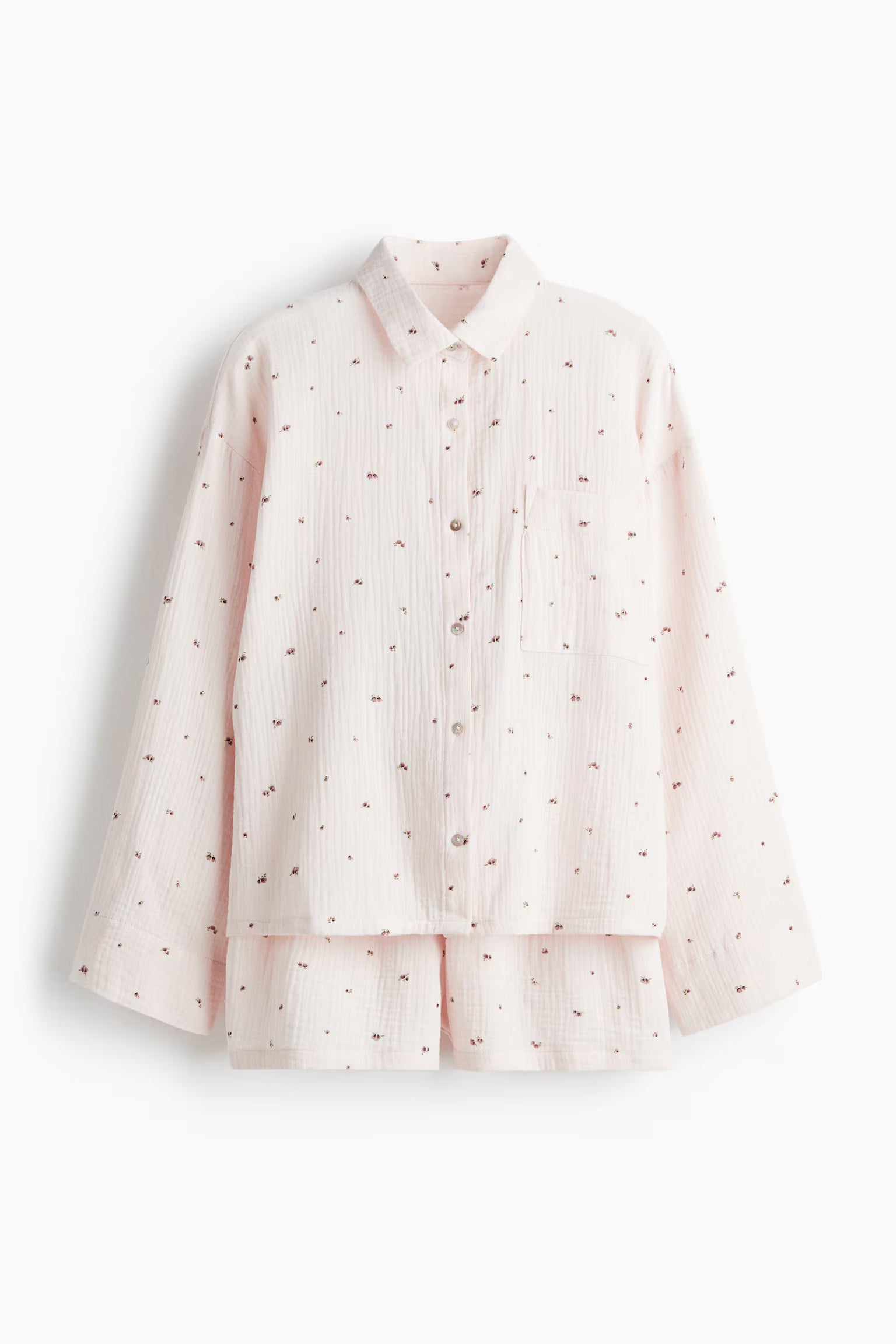 H&M Pyjama Shirt and Shorts