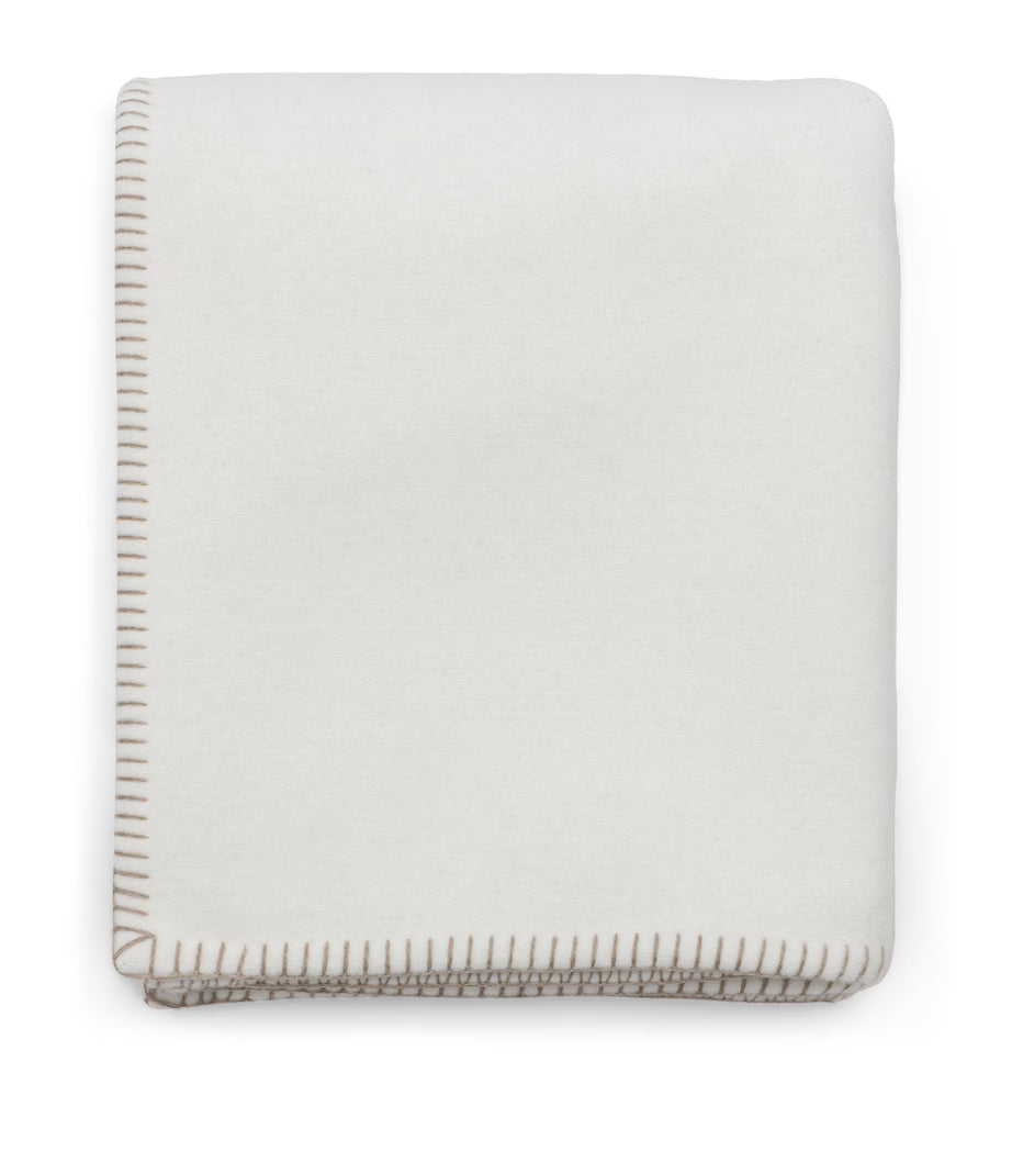 Begg & Co wool cashmere reversible throw blanket relaxing gift for mom