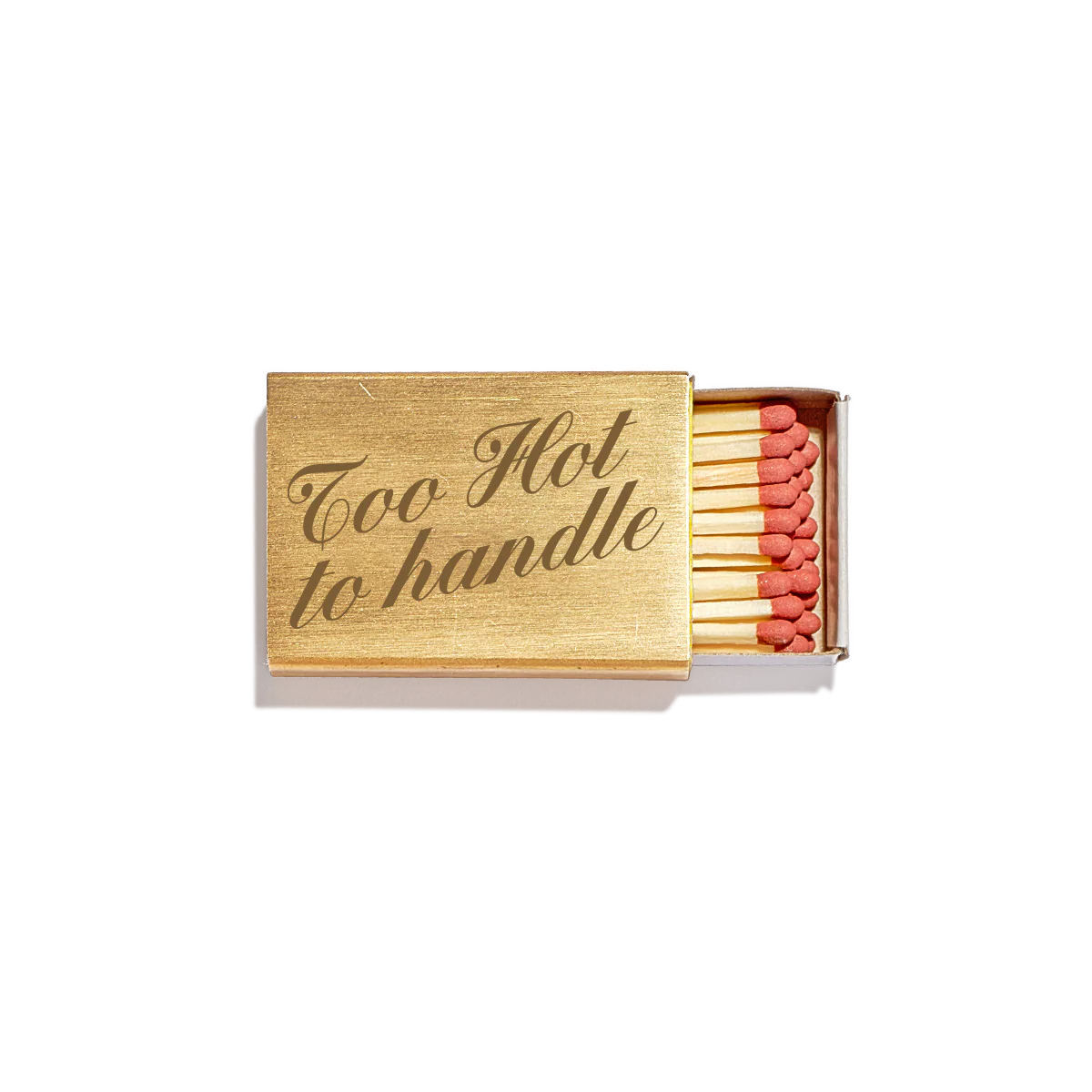 Brass Matchbox Cover - Personalised Gift