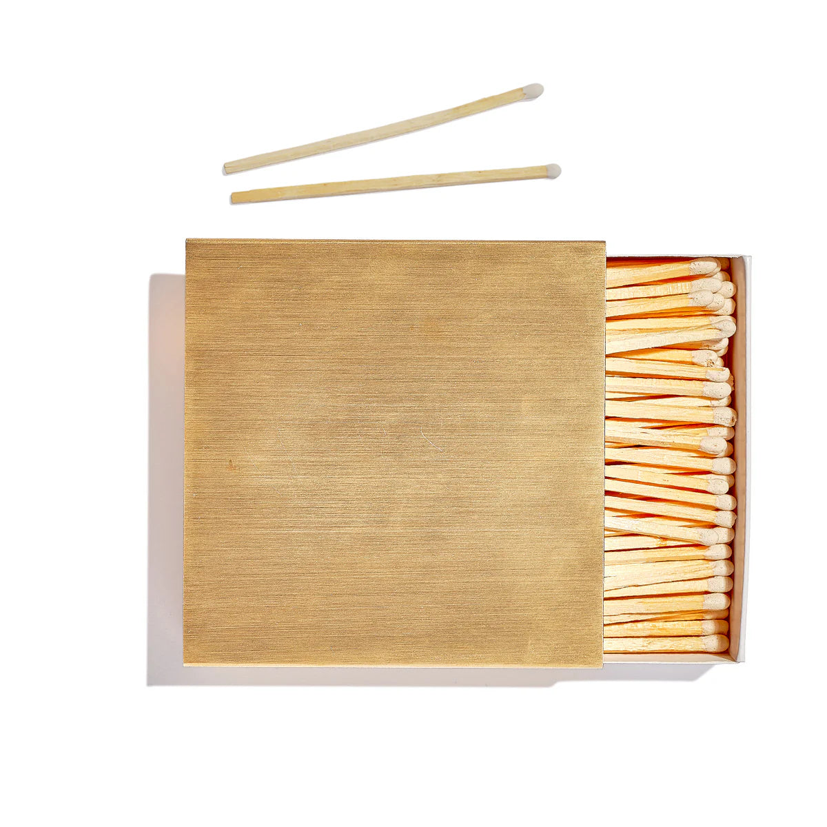 Brass matchbox cover in gift box ready for client appreciation