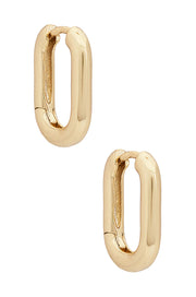 Cosmo Huggie Hoop Earrings - Gold & Silver