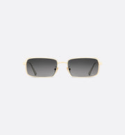 DiorCannage S2U Gradient Gray Rectangular Sunglasses