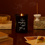 Handwritten Candle - Your Message, Her Gift