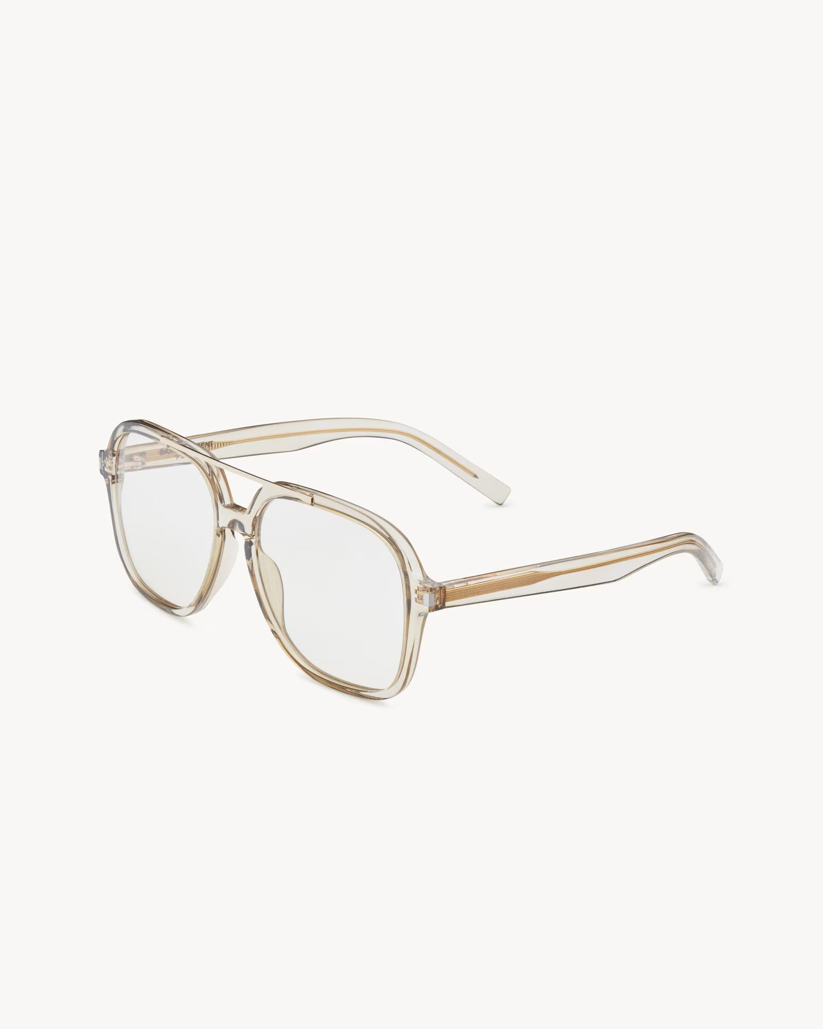 Saint Laurent Aviator Acetate Glasses