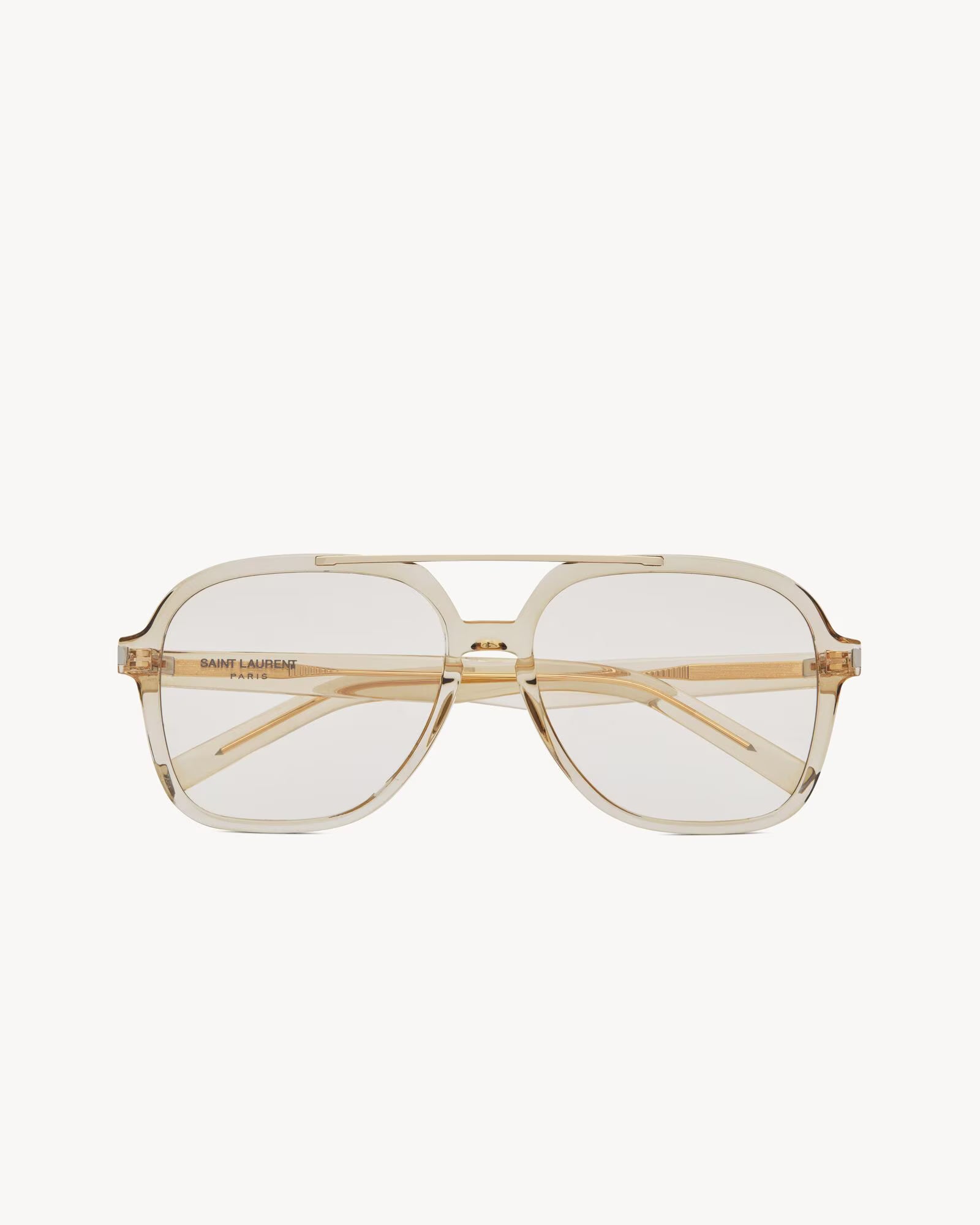 Saint Laurent Aviator Acetate Glasses