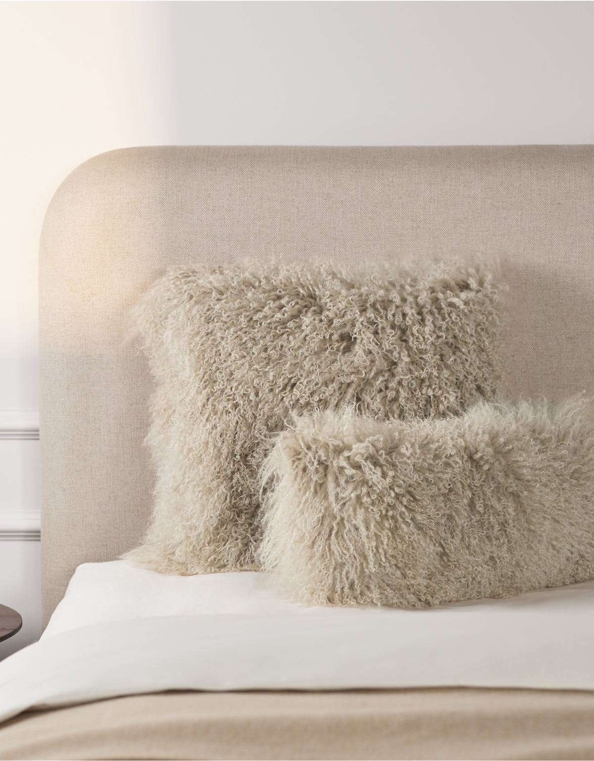 Tibetan Sheepskin Cushion | The  White Company