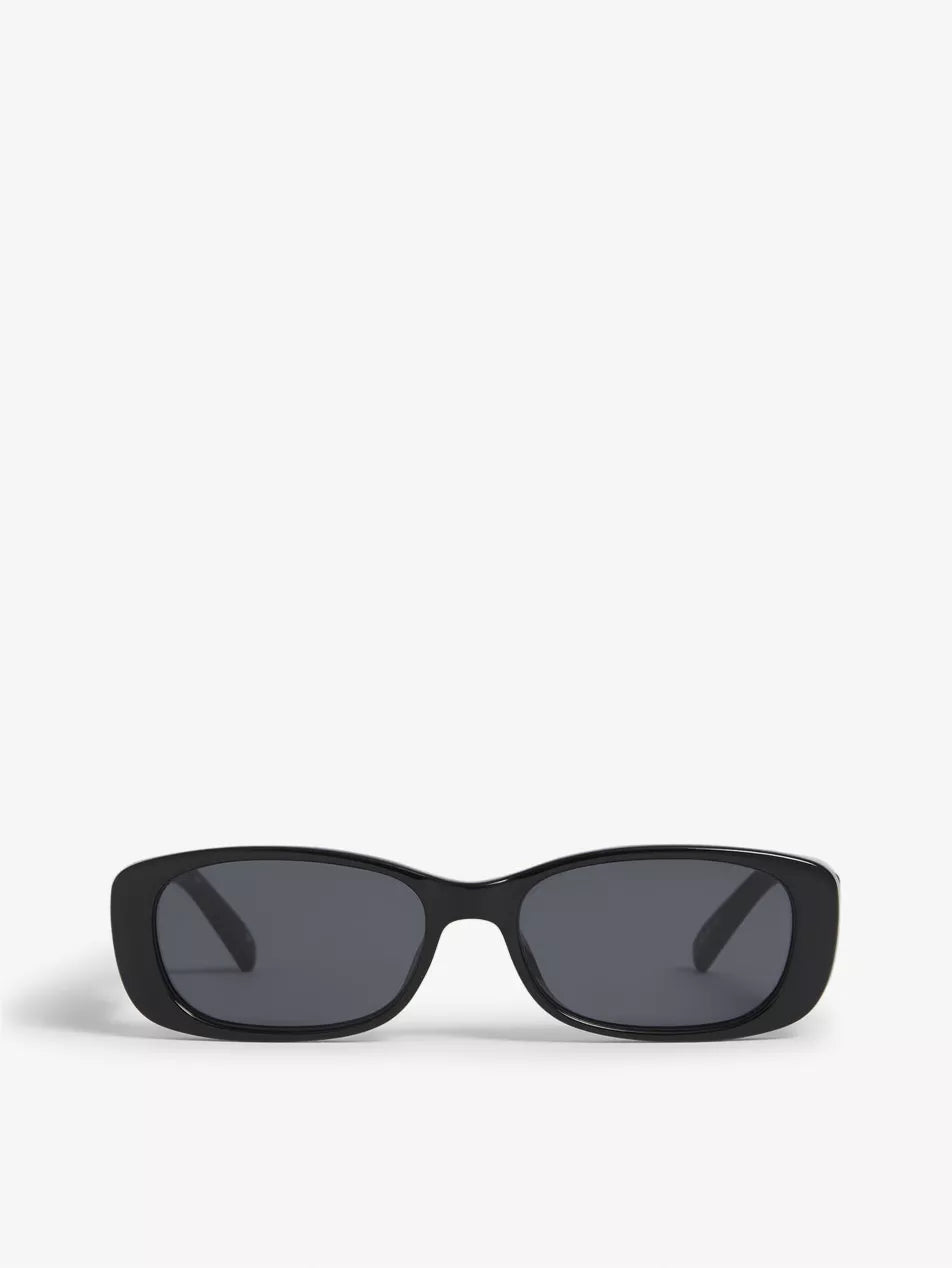 Le Specs Unreal! Rectangular-Frame Acetate Sunglasses