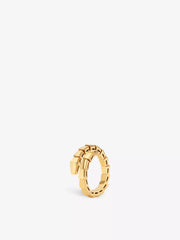 Bvlgari Serpenti Viper 18ct Yellow-Gold Ring