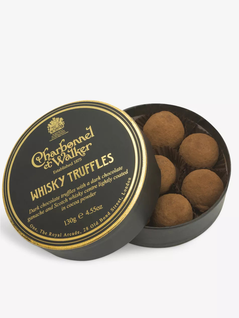 Charbonnel et Walker Dark Chocolate Whisky Truffles