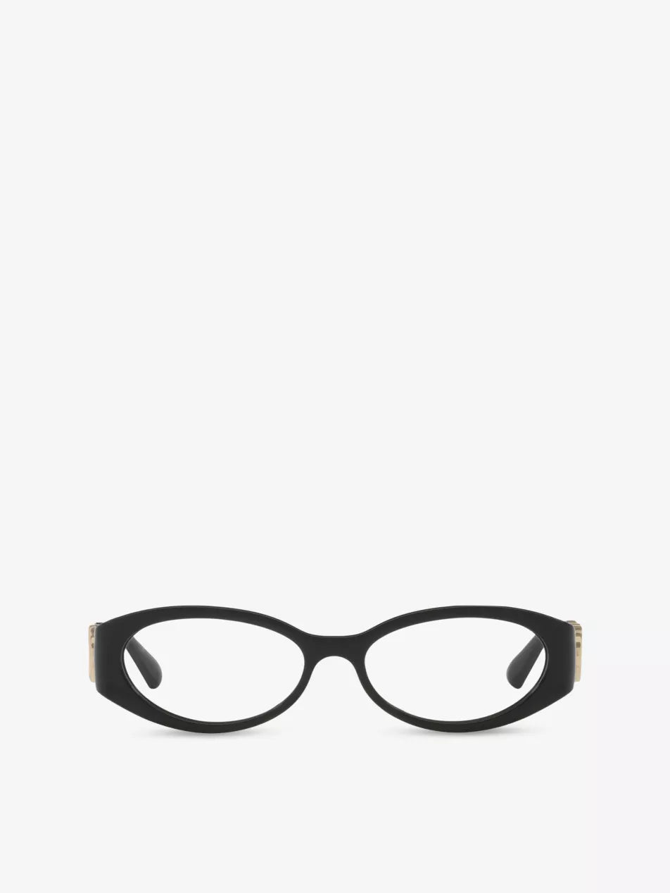 Gucci Round-Frame Injected Optical Glasses