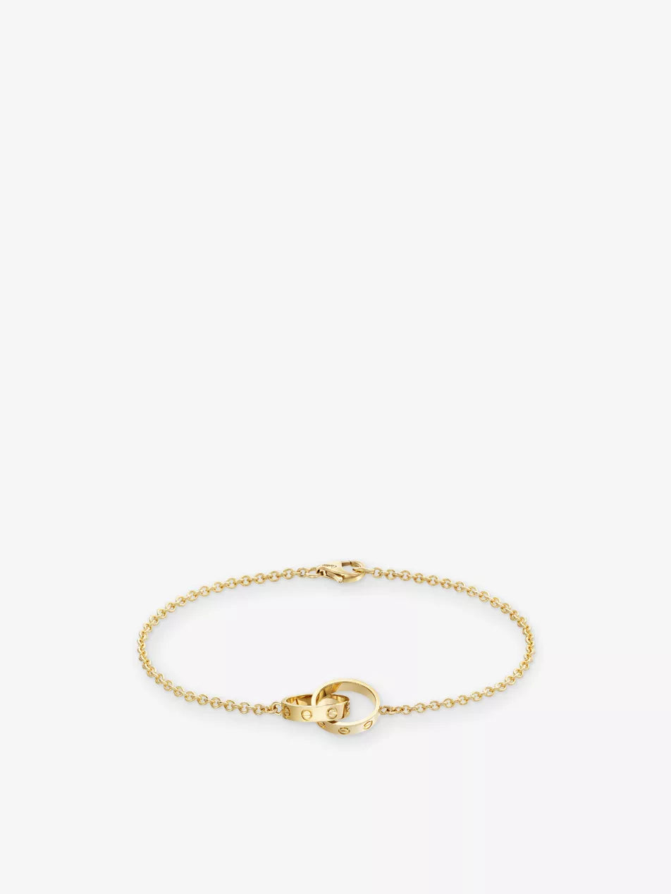 Cartier Yellow Gold Love Chain Bracelet