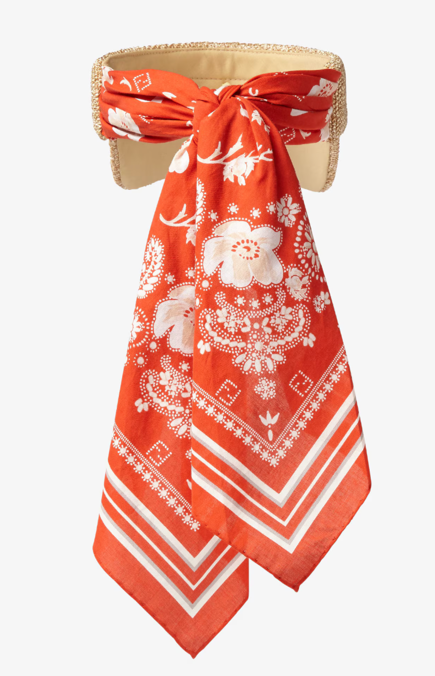 Fendi Coral Bandeau Visor