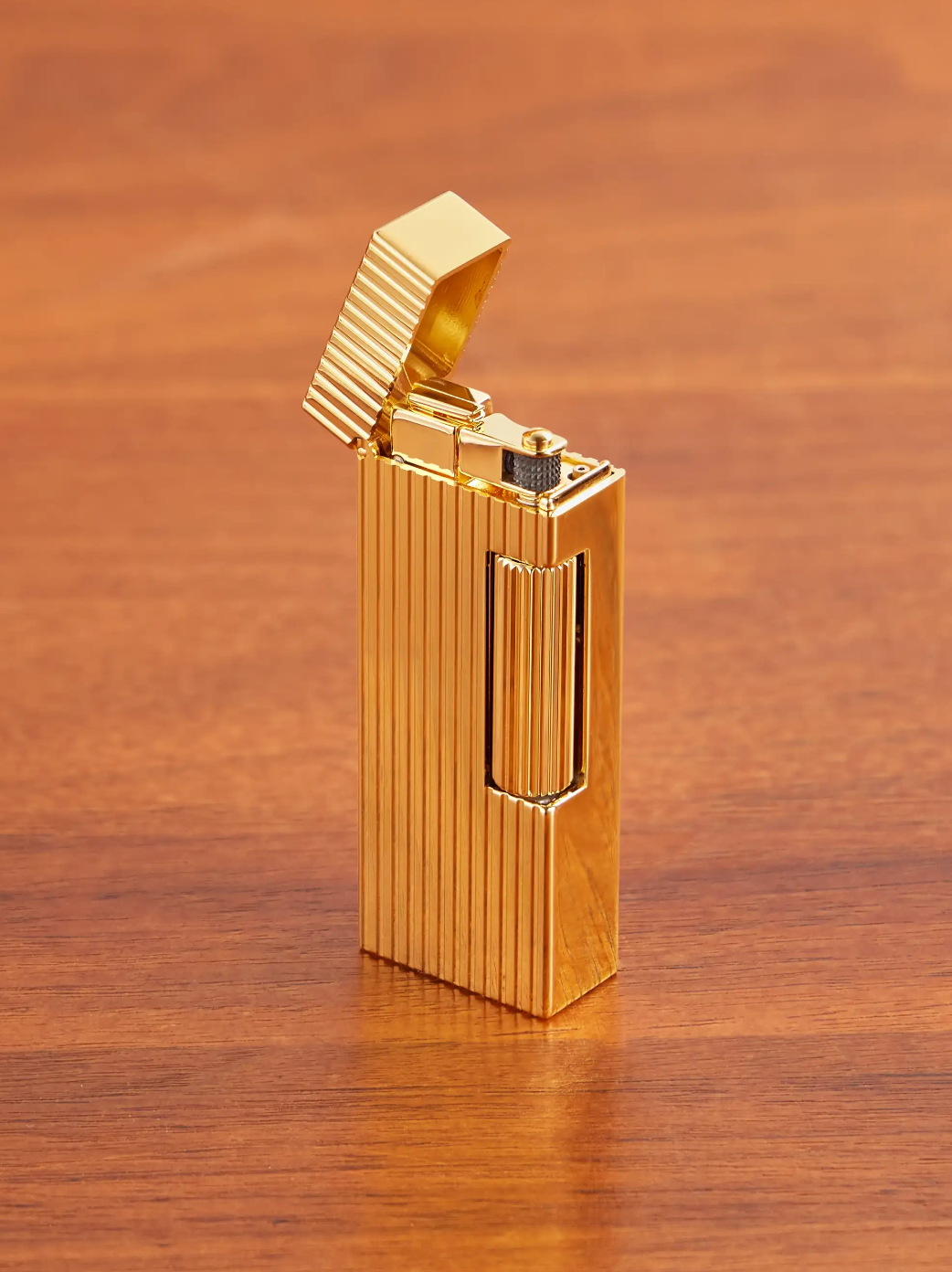 Dunhill Rollagas Gold-Plated Lighter | Vintage Style