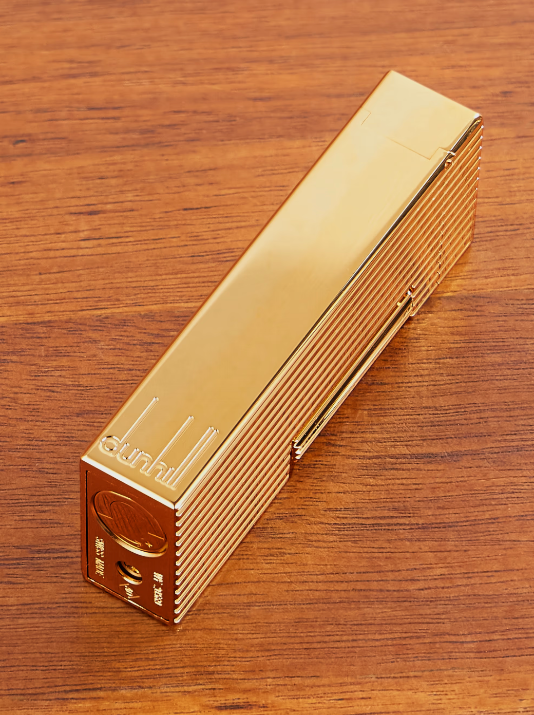 Dunhill Rollagas Gold-Plated Lighter | Vintage Style