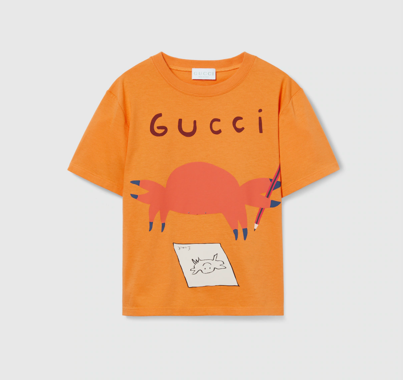 Gucci Children’s Printed Cotton T-Shirt