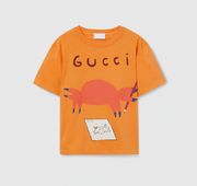 Gucci Children’s Printed Cotton T-Shirt