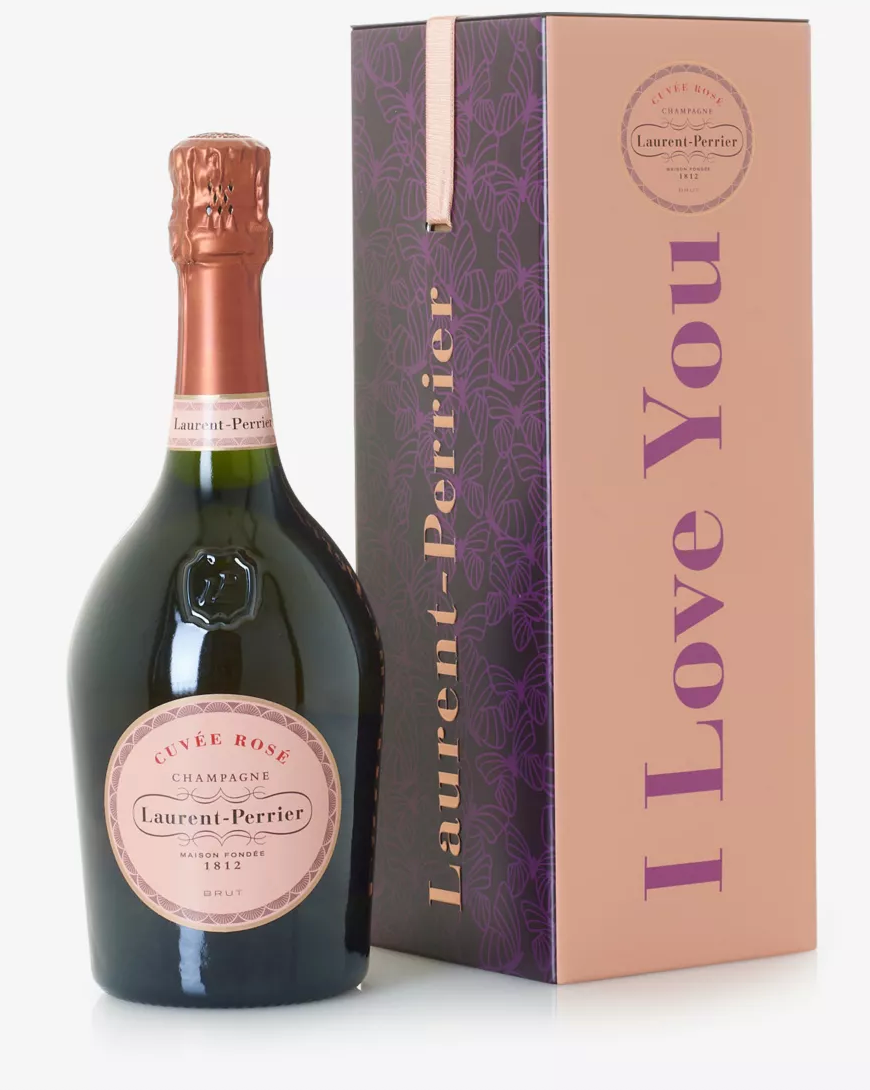 Personalised Laurent-Perrier Rosé Champagne