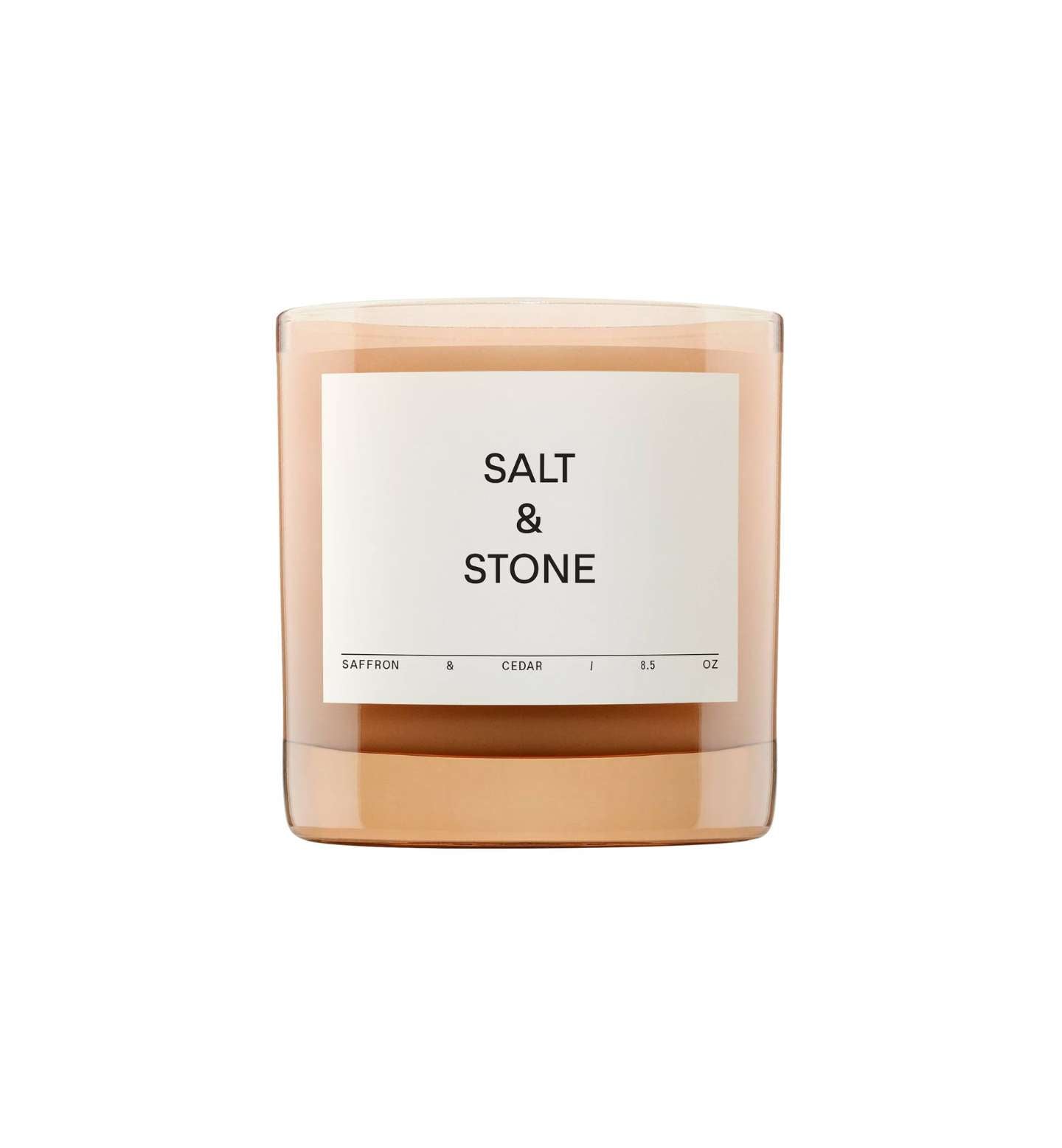 Salt & Stone Saffron & Cedar Candle
