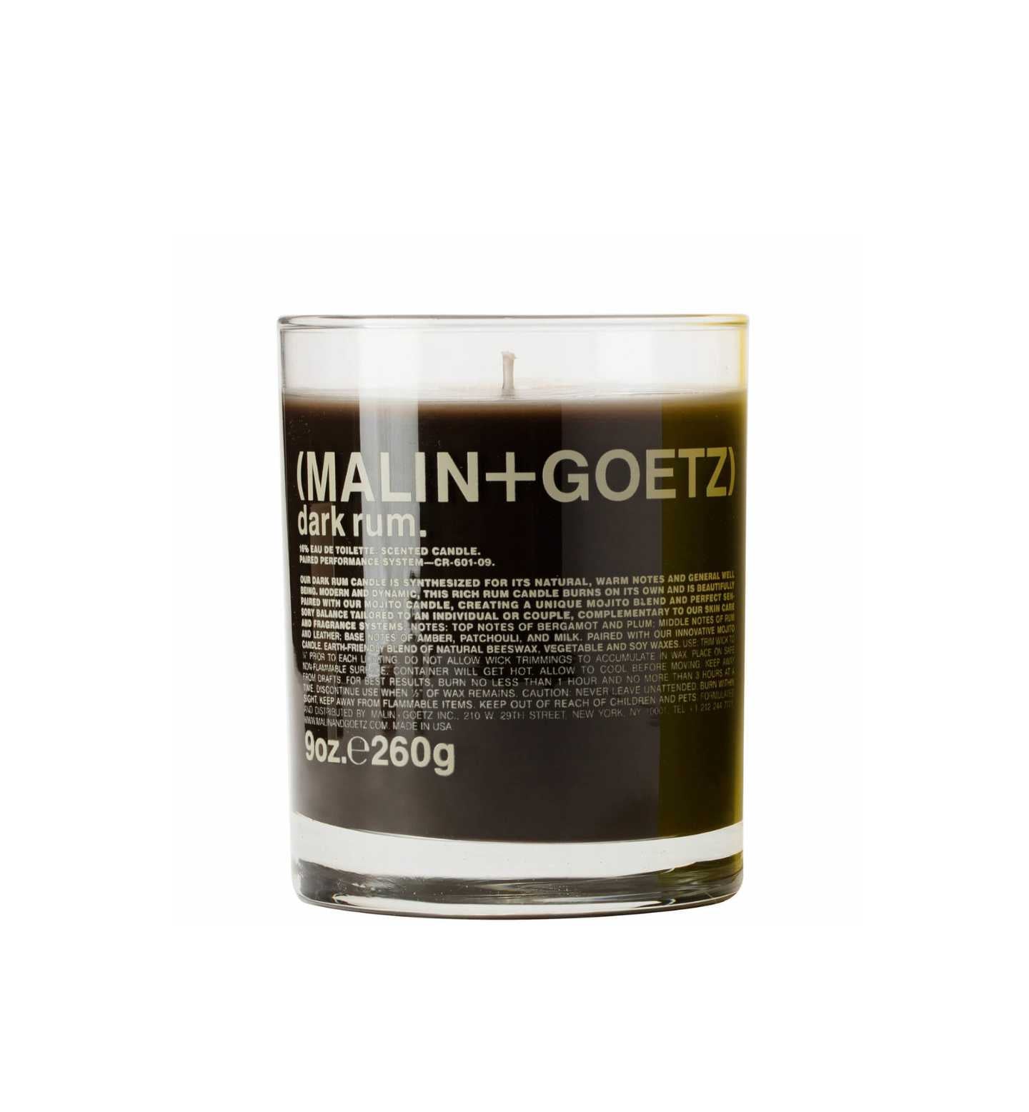 Malin + Goetz Dark Rum Candle