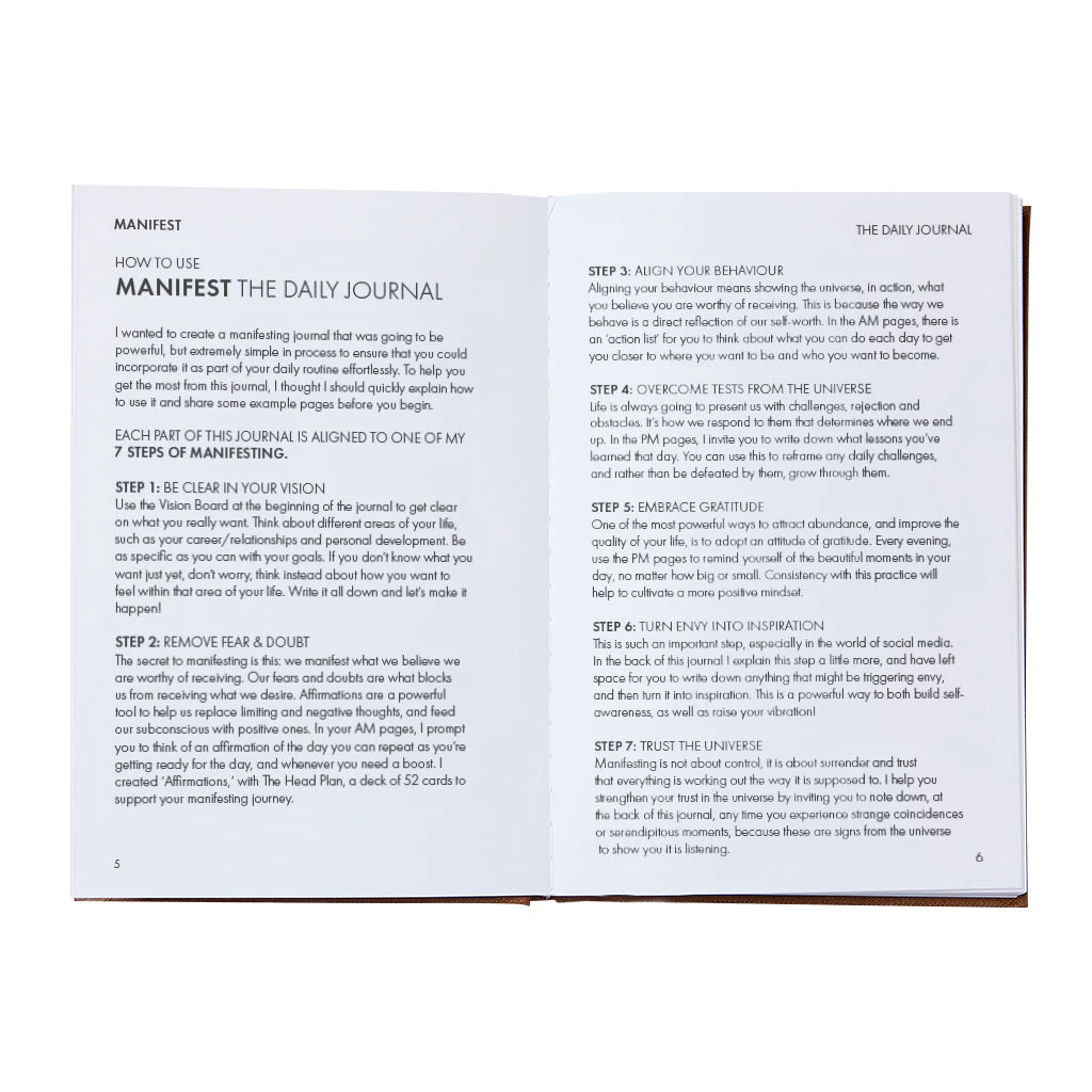 Manifest: The Daily Journal by Roxie Nafousi