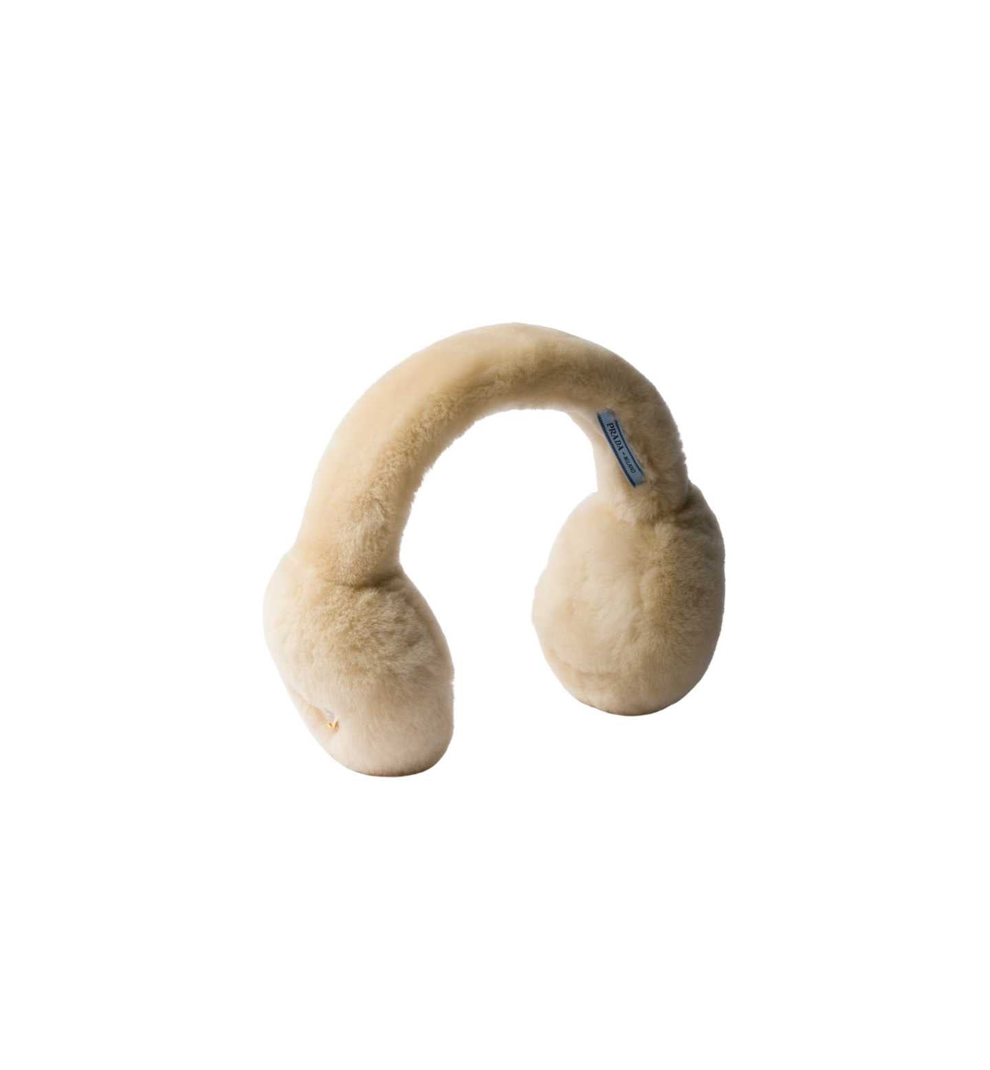 Prada Shearling Ear Muffs