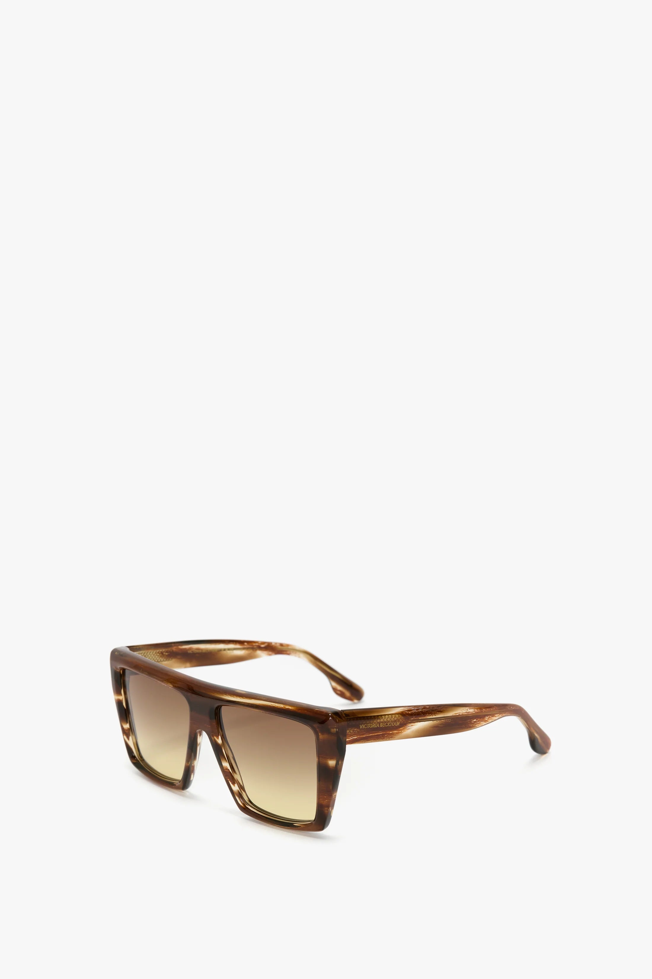 Victoria Beckham Oversized Acetate Frame Sunglasses