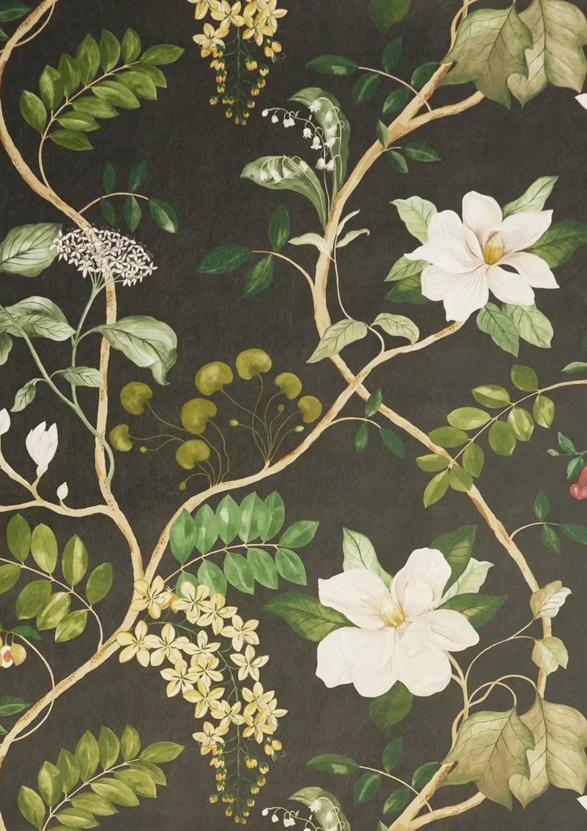 Wallpaper Magical Plants In Jade