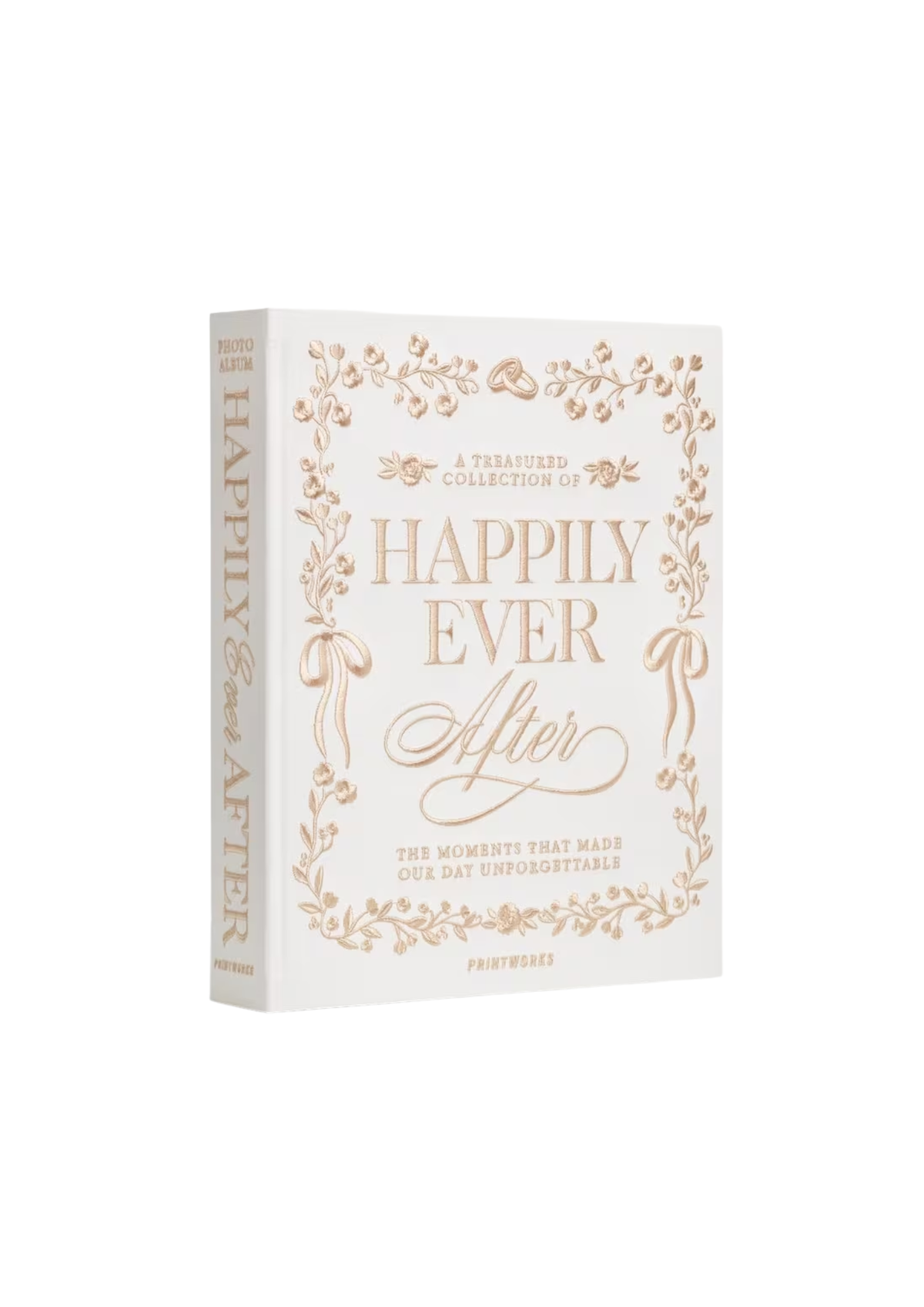 Happily Ever After Embroidered Photo Album