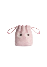 Eyes Crystal Drawstring Pouch Bag