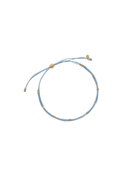 18ct Gold-Plated Biography Hope Woven Bracelet | Astel Clarke