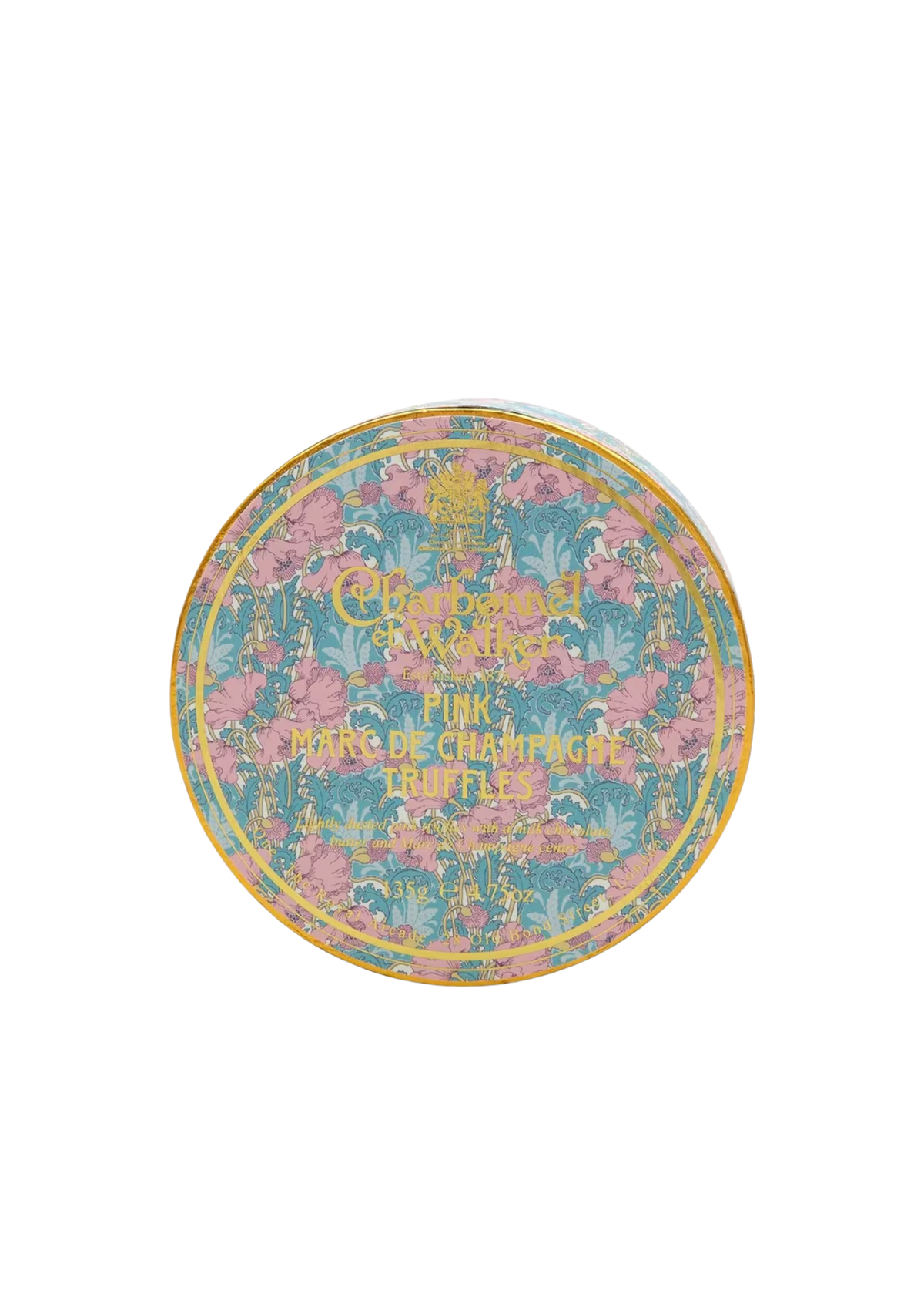 Liberty Print Pink Marc de Champagne Truffles