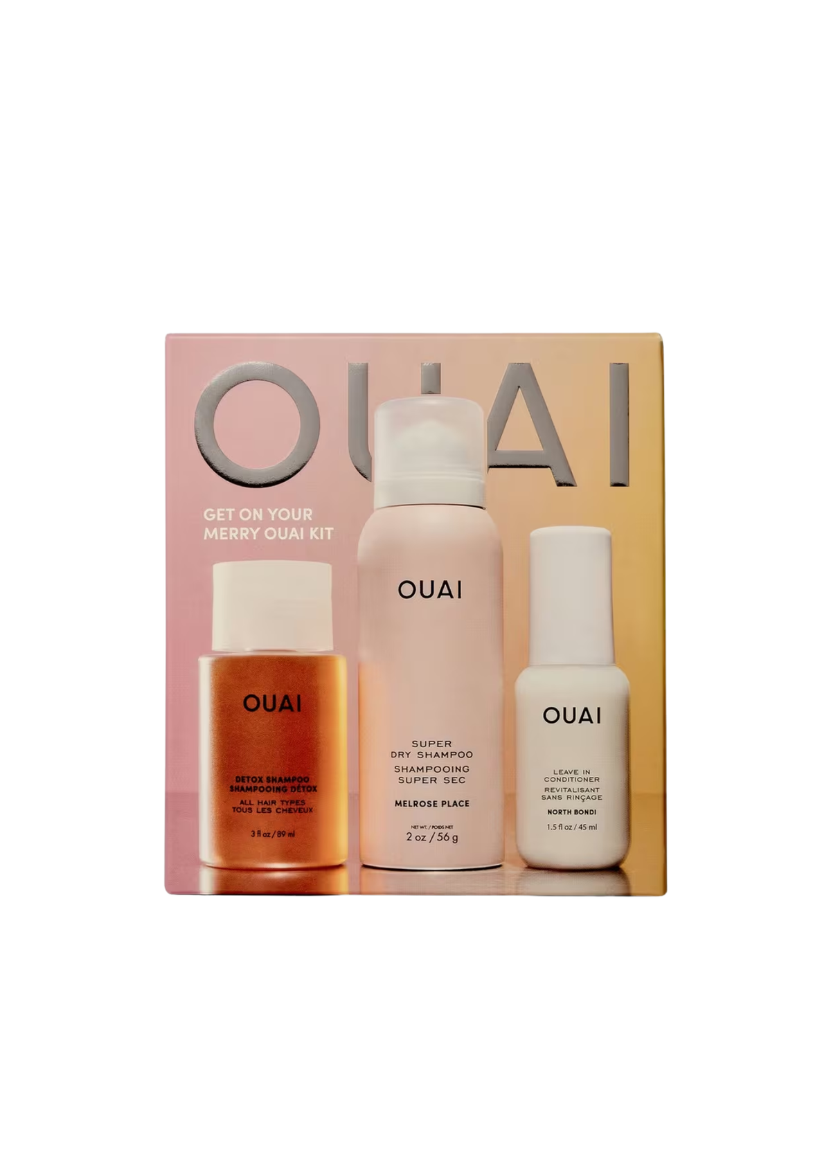 Get On Your Merry Holiday Kit | OUAI