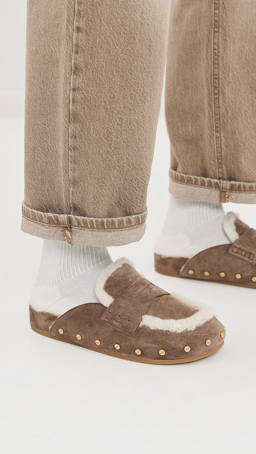 Veronica Beard clogs gold stud detail luxury Mother's Day gift