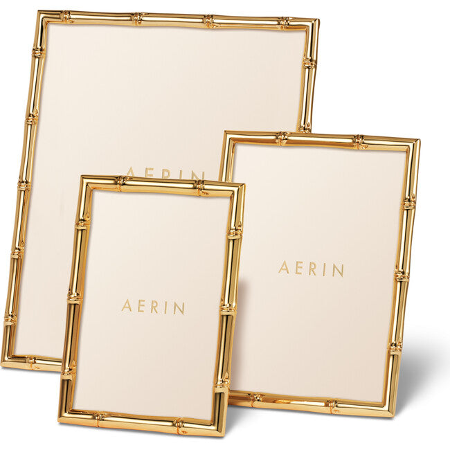 AERIN Ava Bamboo Picture Frame 8x10 – Gold