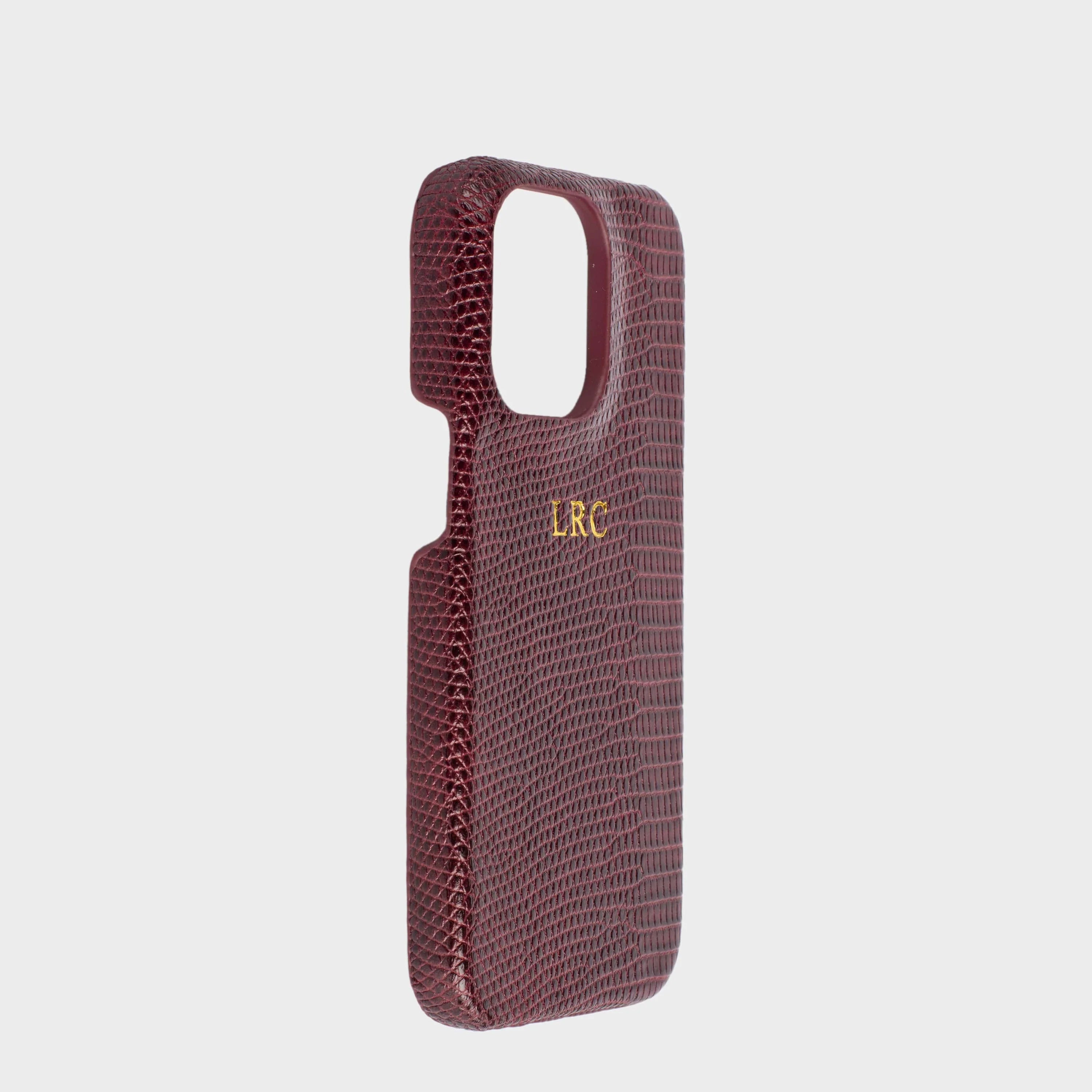 Inserif Burgundy Lizard Texture Personalized Snap Case Inserif Burgundy Lizard Texture Personalized Snap Case