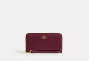 Coach Long Zip Around Wallet