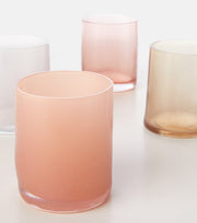Milena Kling Raw Glass Tumblers – Set of 4