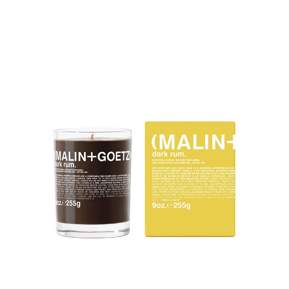 Maline + Goetz Dark Rum Candle