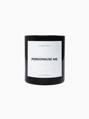 Personalised Soy & Coconut Wax Candle - Custom Message