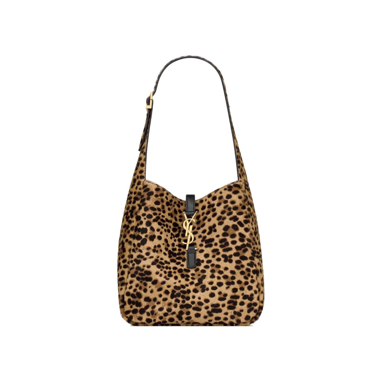 SAINT LAURENT | Le 5 À 7 Small Leopard Shoulder Bag
