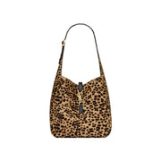 SAINT LAURENT | Le 5 À 7 Small Leopard Shoulder Bag